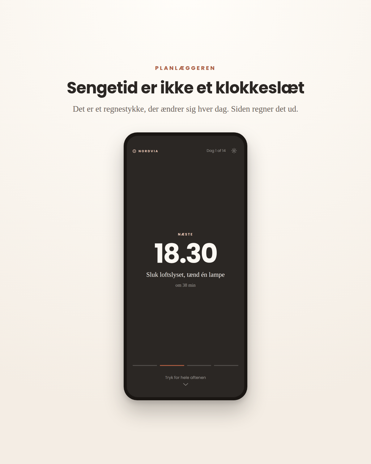 Nætterne — fjorten aftener med en plan