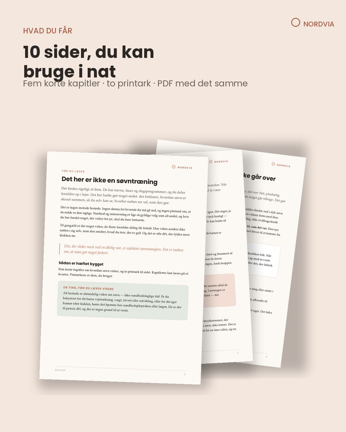 Søvntryk — hvorfor din baby vågner klokken tre