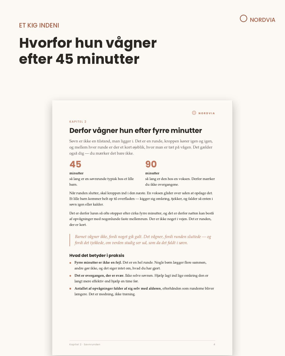 Søvntryk — hvorfor din baby vågner klokken tre