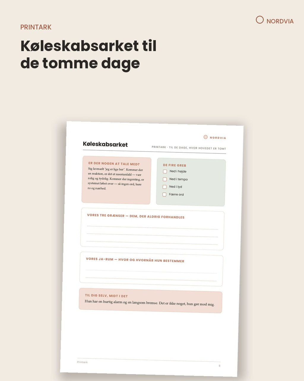 To slags gråd — raserianfald eller overbelastning?